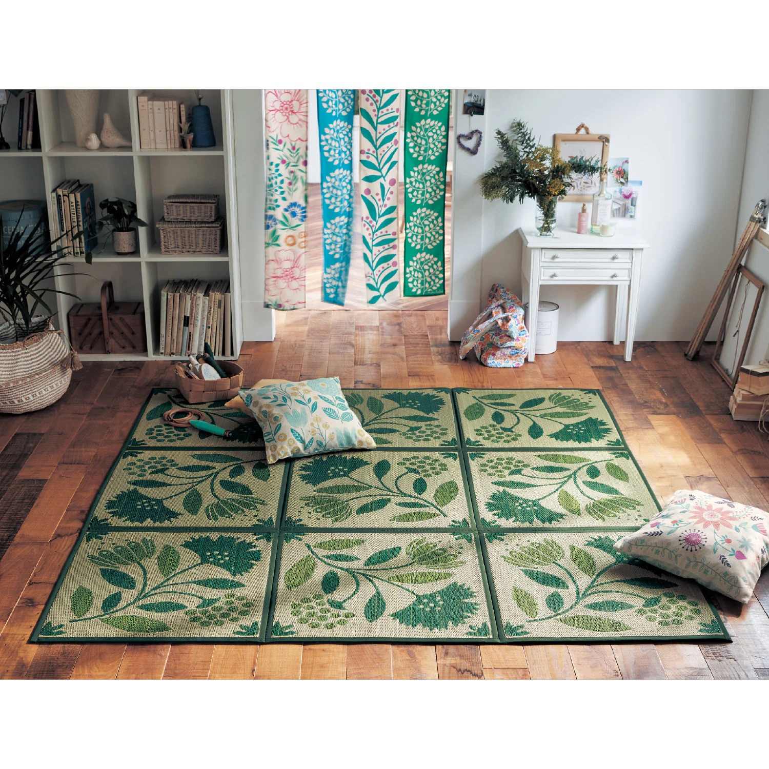 Tatami Mat Rush - Alfombra de suelo de hierba Rush