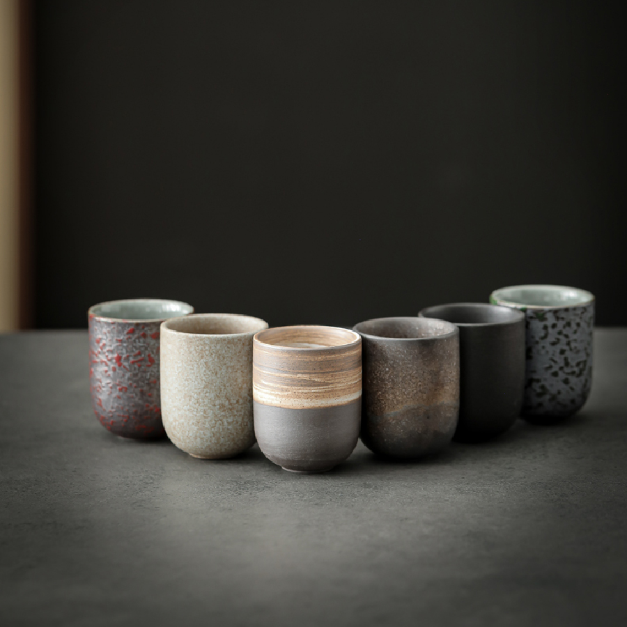 Japanese Healthy Lifestyle - Nuevas tazas de cerámica Vintage, porcelana
